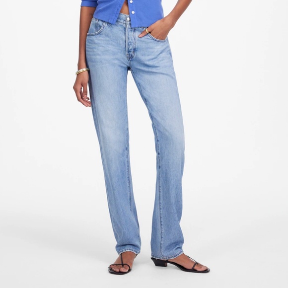 Madewell Denim - MADEWELL- The Dean Easy Straight Jean